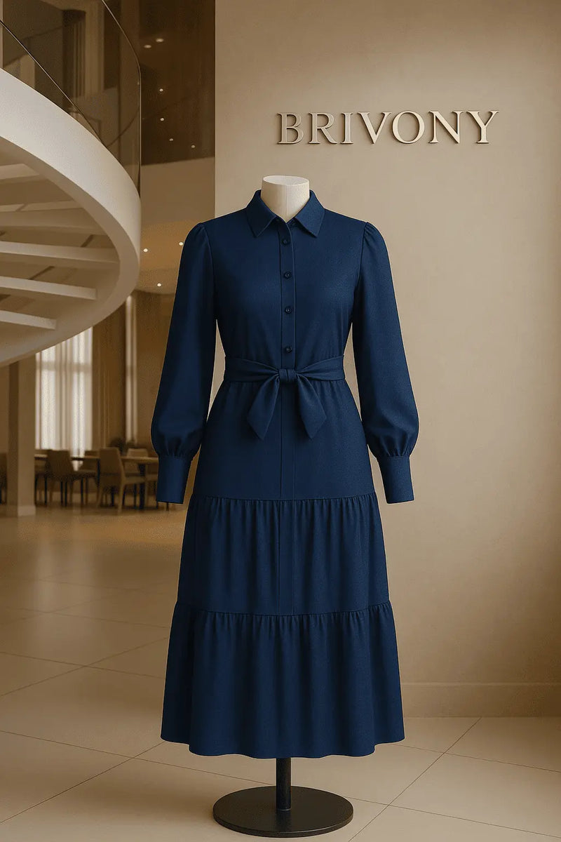 Vestido Victoire Bleu