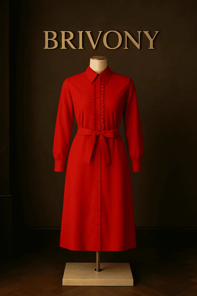 Vestido Rouge Élégance