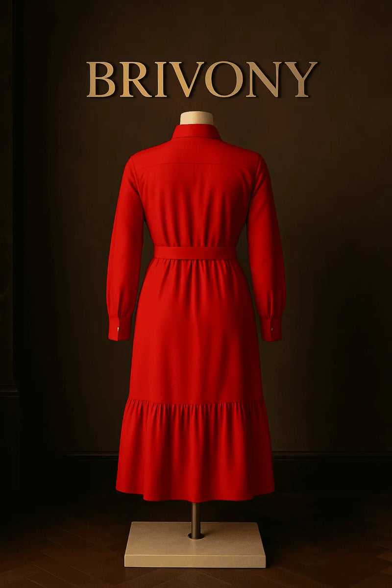 Vestido Rouge Élégance
